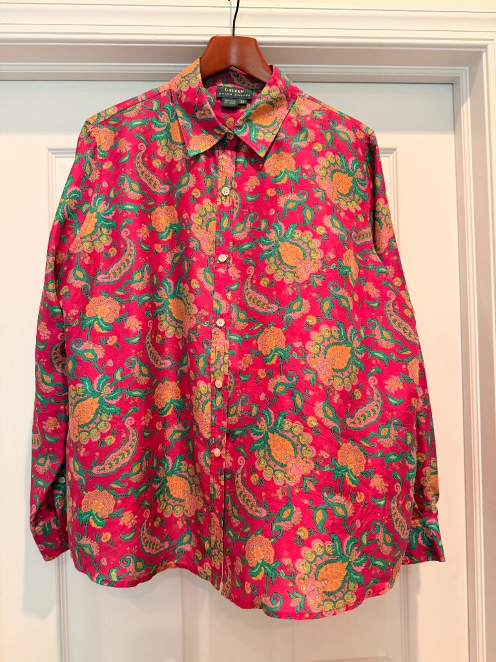 Lauren Ralph Lauren 100% Silk Floral Print